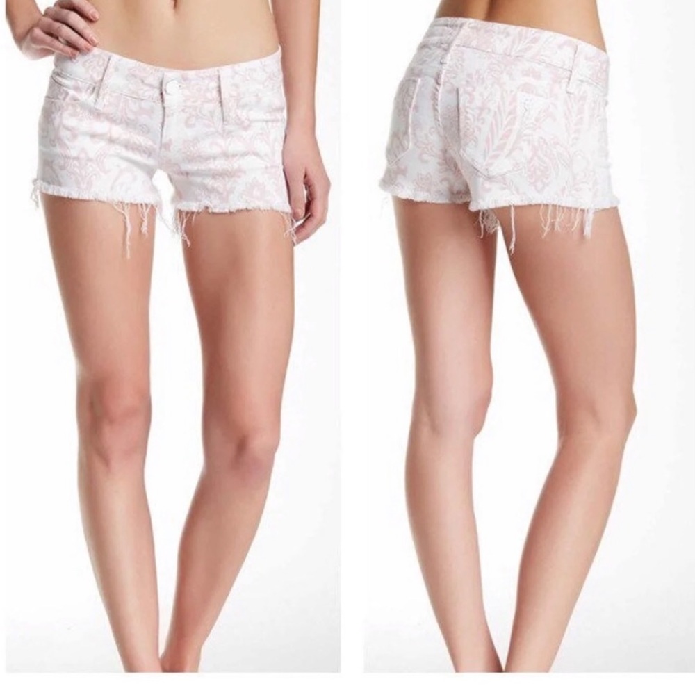 Black Orchid Timeless Love Distressed Shorts